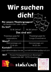 Mitspieler:innen gesucht
