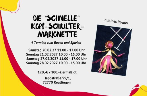 DIE „SCHNELLE“ KOPF-SCHULTER-MARIONETTE
